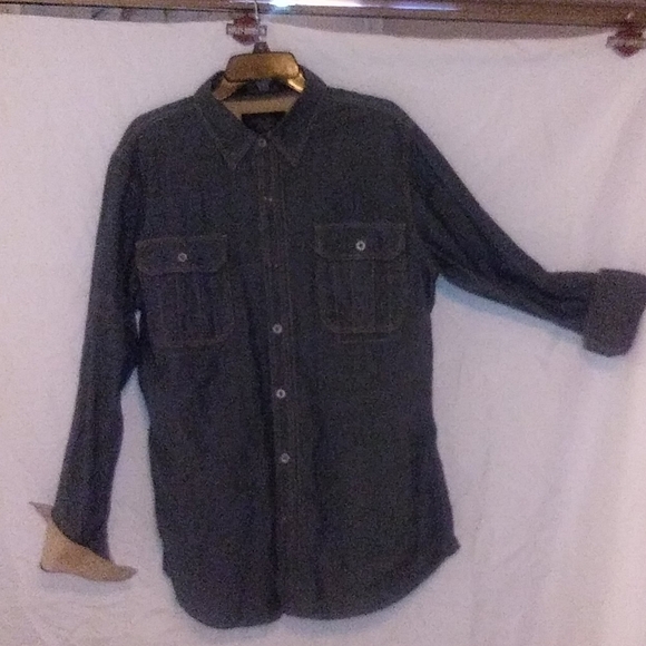 Harley-Davidson Other - HARLEY Davidson mens denim long sleeve shirt